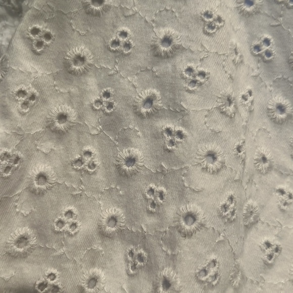 Free People Apricot Eyelet Mini Dress - Picture 7 of 9